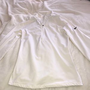 White Nike Dri-fit shirt